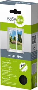 Moskitiera okienna 130x150 antracyt  