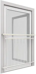Moskitiera okienna XL ALU 150x220 biała